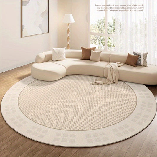 LunaWeave | Harmonischer Teppich in Creme-Ton | Weich, rutschfest & waschbar – Elegantes Design für stilvolle Wohnräume