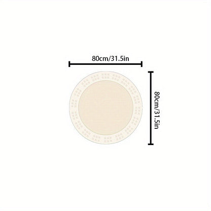 LunaWeave | Harmonischer Teppich in Creme-Ton | Weich, rutschfest & waschbar – Elegantes Design für stilvolle Wohnräume