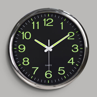 Treviq Lumo | Große LED-Wanduhr mit Leuchtanzeige