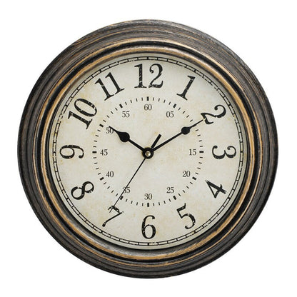 Timeless Vintage | Antike Holz-Wanduhr | Rustikaler Retro-Charme & nostalgische Eleganz für Ihr Zuhause