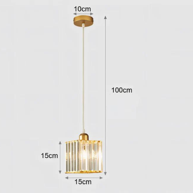 Aegis – Elegante LED Pendelleuchte für Esszimmer, Wohnzimmer & Hal