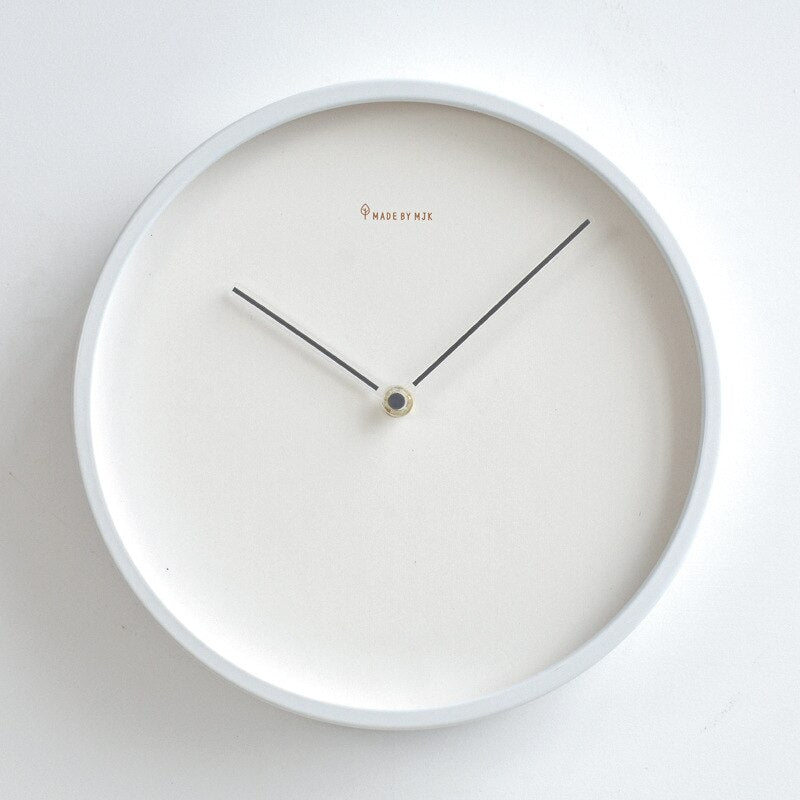 NordLign | Nordische Minimalistische Wanduhr | Skandinavisches Design & zeitlose Ästhetik für moderne Räume