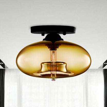 Veluna Orb | Art-Déco-Deckenleuchte im Globe-Design für Wohnzimmer & Flur
