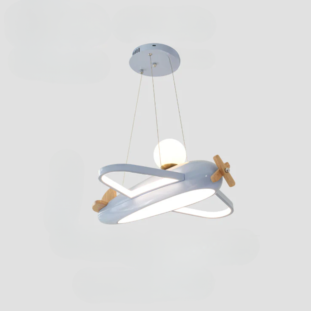 Celvo | Luxus LED-Deckenleuchte im verspielten Flugzeug-Design