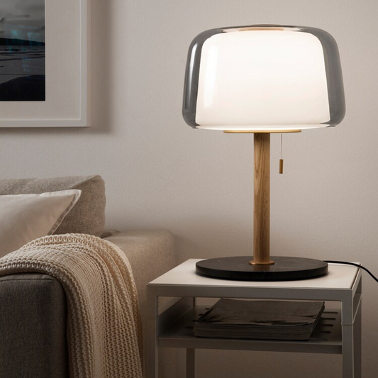 Nuvion Halo | Intelligente kabellose LED‑Tischleuchte mit Touch‑Dimmer