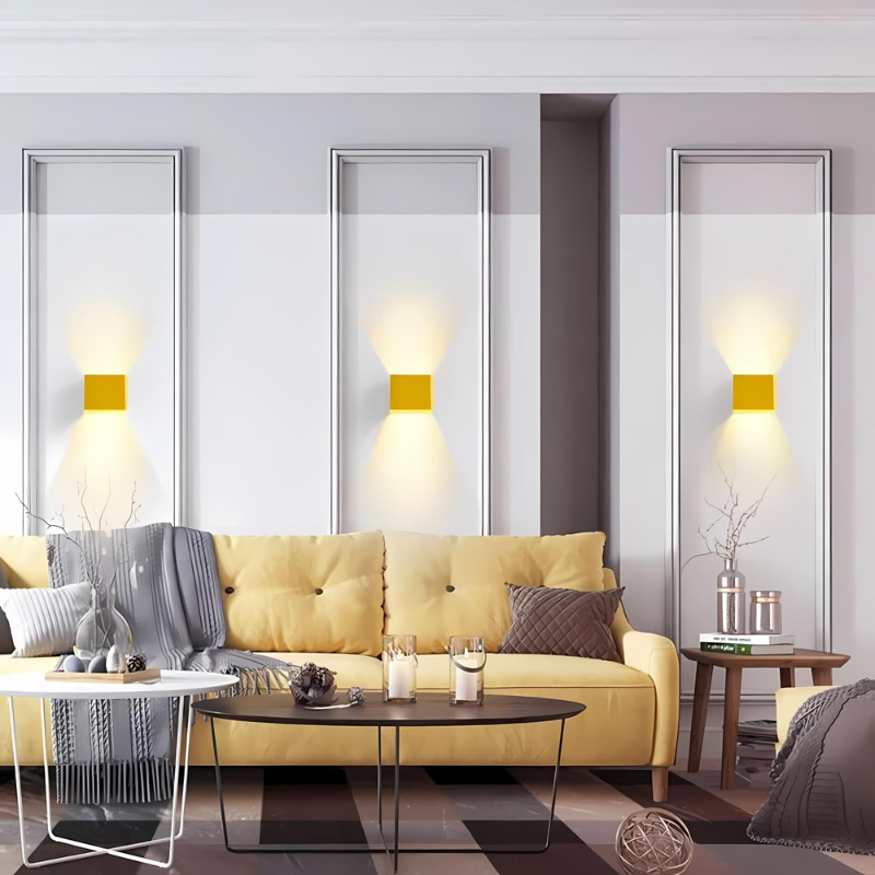 Thyrix | Moderne LED-Wandleuchte mit geometrischer Form