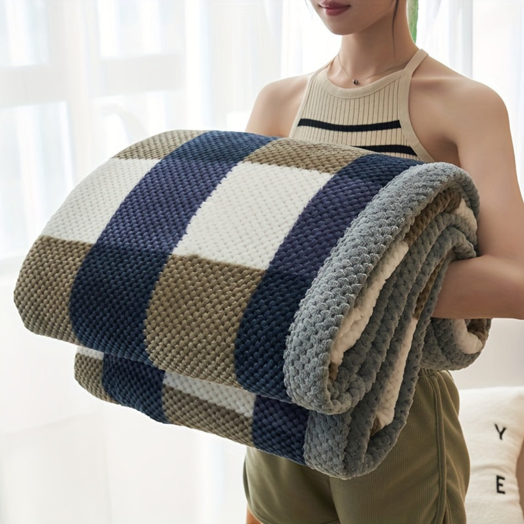 Brivor | Luxuriöse Fleece-Rautecke – Kuschelige Eleganz für gemütliche Momente