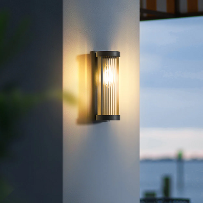 Gluno | Moderne LED-Außenleuchte mit architektonischem Flair