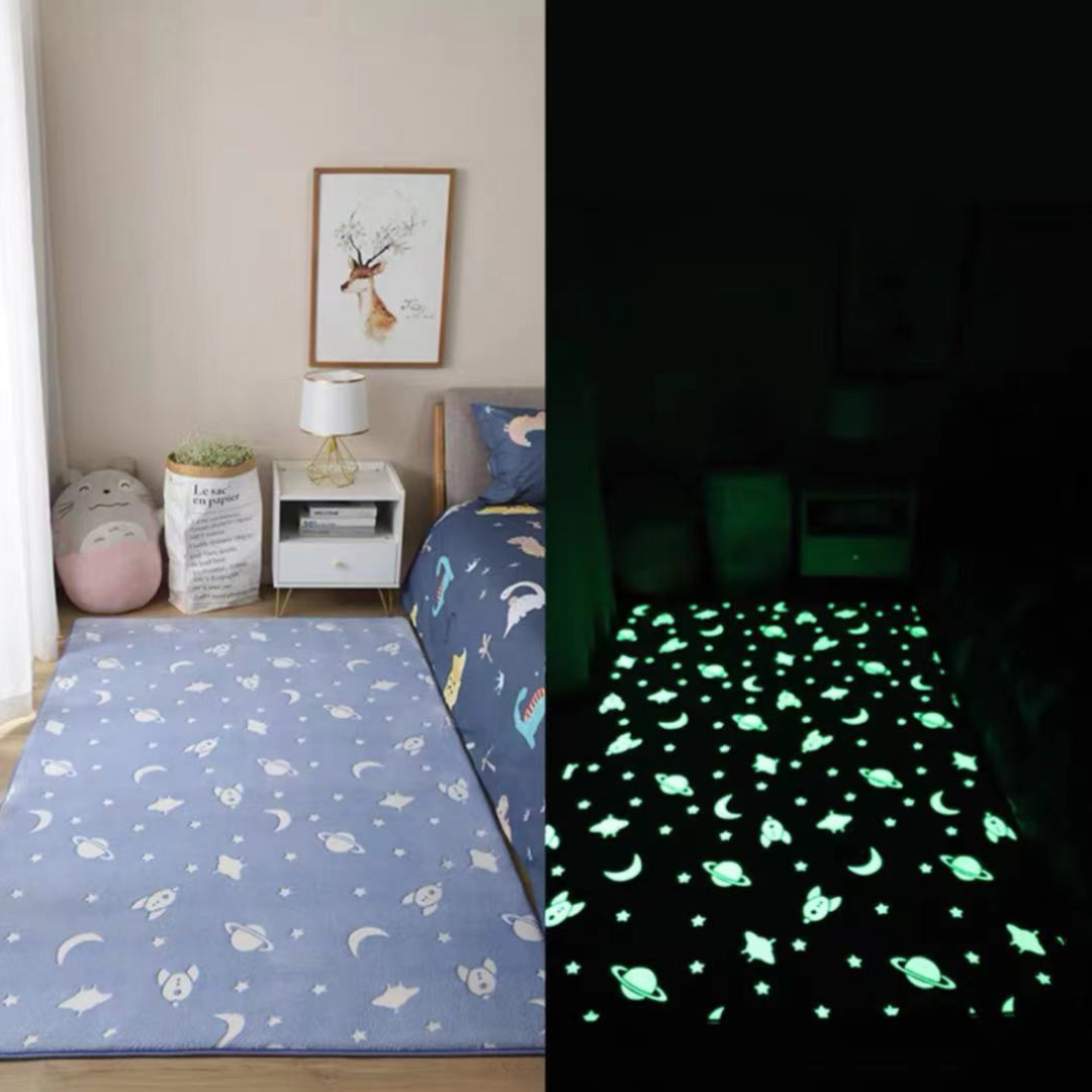Nyra | Weiches Design-Teppich mit schimmerndem Glow-Effekt