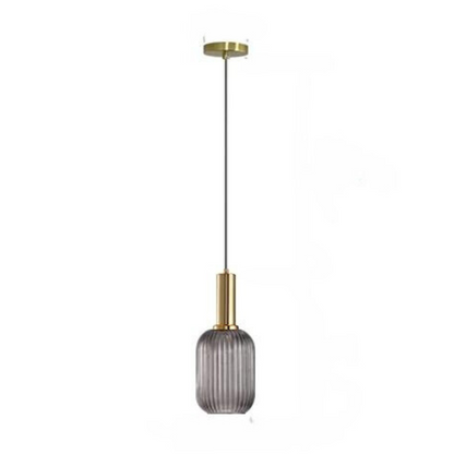 SleekSphere – Handgefertigter Japanischer Glasanhänger in Minimalistischem Design