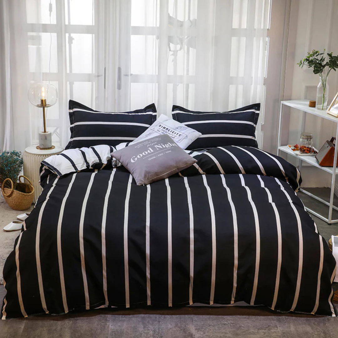 Nuvima™ | Modernes Bettwäsche-Set mit geometrischem Muster