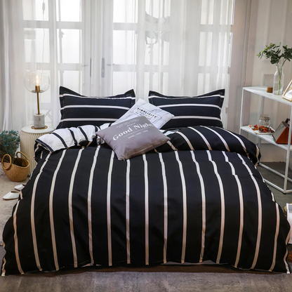 Nuvima™ | Modernes Bettwäsche-Set mit geometrischem Muster