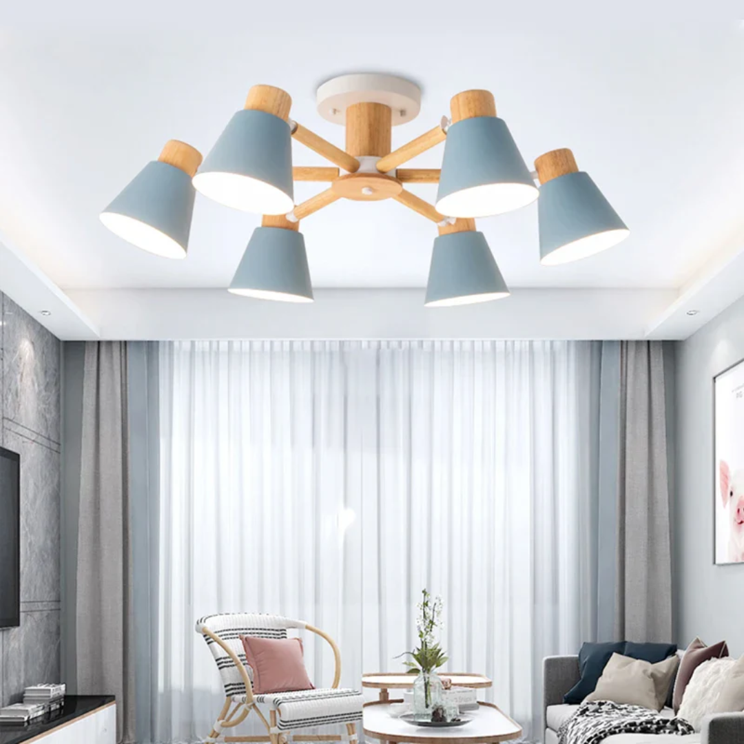 Fivra Arc | Schlanke LED Deckenleuchte mit modernem Bogenprofil