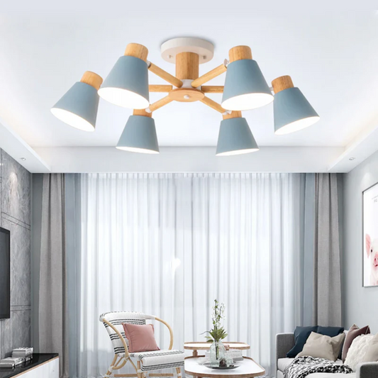 Fivra Arc | Schlanke LED Deckenleuchte mit modernem Bogenprofil