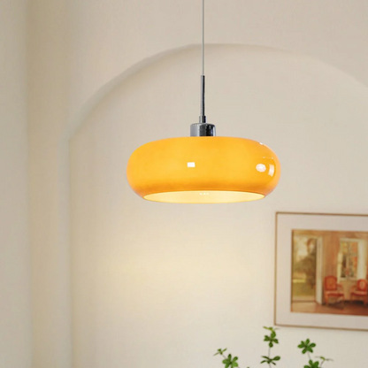 Cornelia | Glas-Hängelampe mit LED für Esszimmer & Wohnzimmer