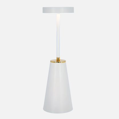 Gleon Lumo | Wiederaufladbare kabellose LED Tischleuchte mit Touch‑Bedienung