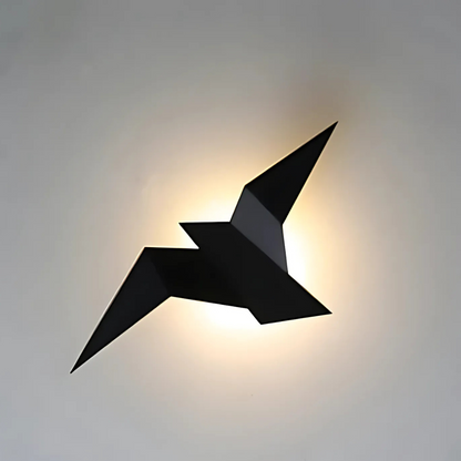 Akaru Origami | Skulpturale LED Wandleuchte im japanischen Design