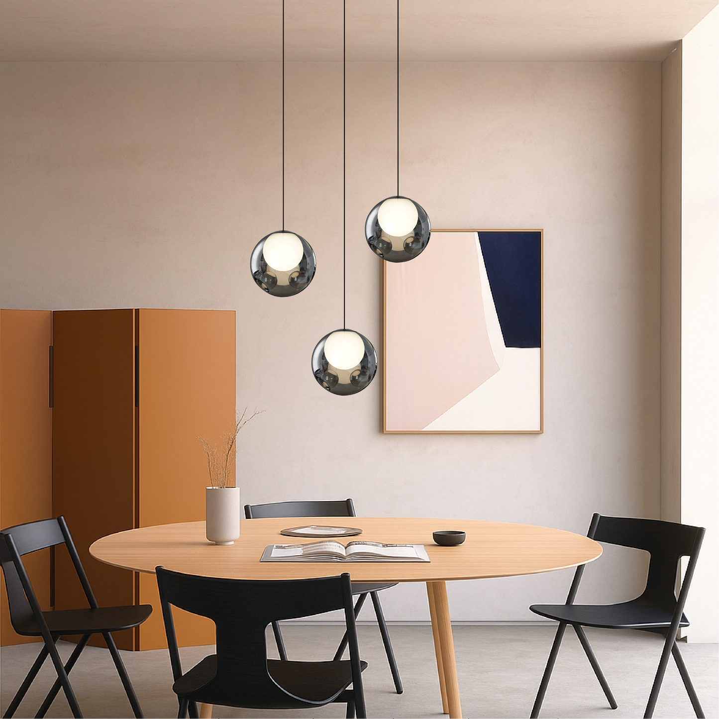 Liraessa | Italienisch Hängeleuchte aus Glas in Elegantem Design