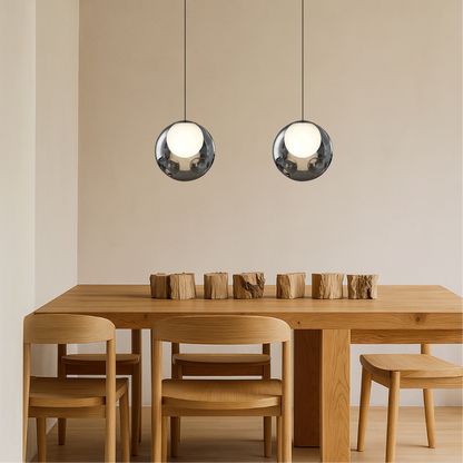 Liraessa | Italienisch Hängeleuchte aus Glas in Elegantem Design