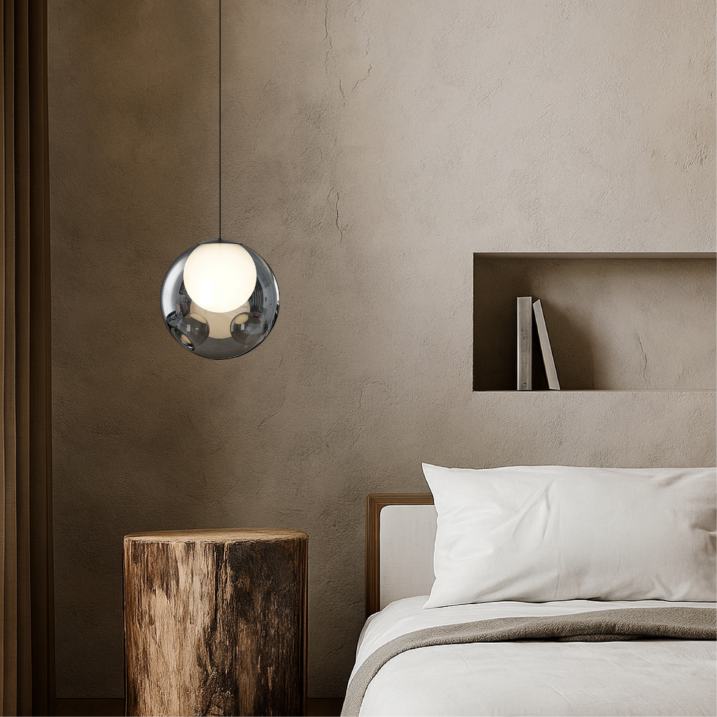 Liraessa | Italienisch Hängeleuchte aus Glas in Elegantem Design