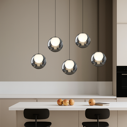 Liraessa | Italienisch Hängeleuchte aus Glas in Elegantem Design