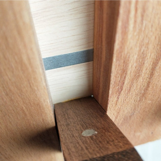 Norven Fold | Klappbarer Wandhaken aus Buchen- und Walnussholz