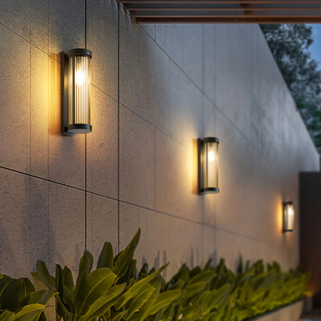 Gluno | Moderne LED-Außenleuchte mit architektonischem Flair
