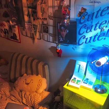 Sylinaea - Retro LED Tischlampe mit Scheibendesign