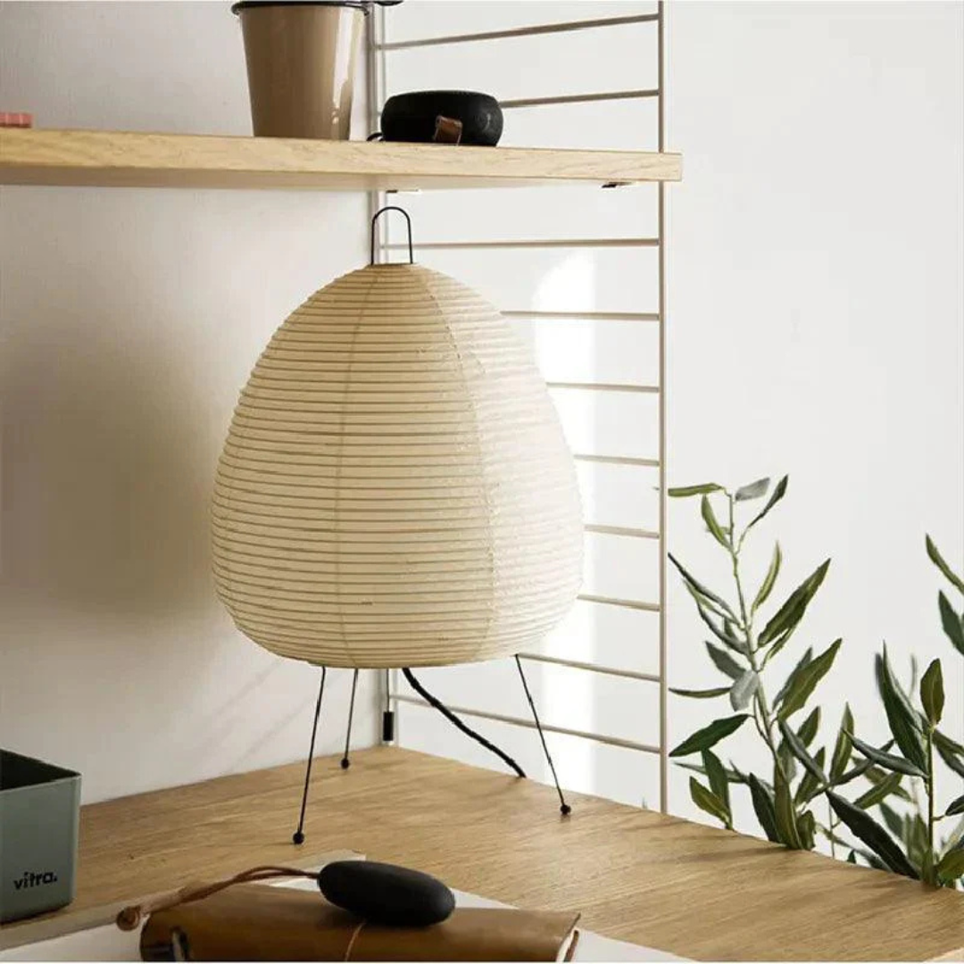 Tirva Hikari | Japanische Lampe aus Bambus & Reispapier