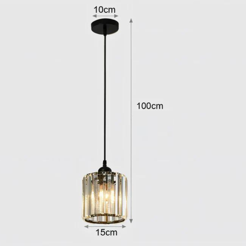 Aegis – Elegante LED Pendelleuchte für Esszimmer, Wohnzimmer & Hal