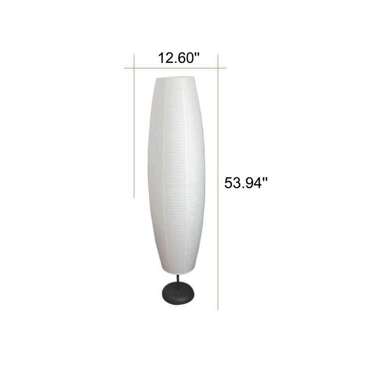 LumoRise | Design-Säulenlampe aus Reispapier | Skandinavisch Japanischer Stil & Warmes Ambientelicht