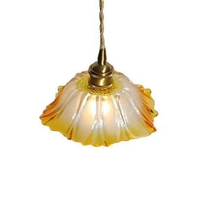 Iphirea Lotus | Pendelleuchte aus Glas mit warmem LED-Licht