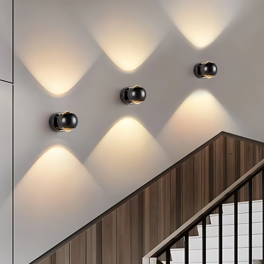 LED Wandleuchte 180° Drehbar | Minimalistisches Design | Energiesparend | Metall