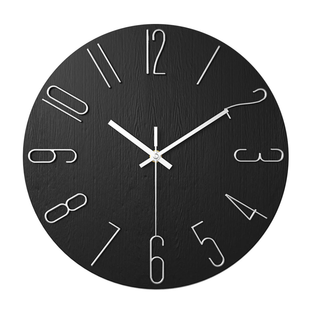 Temaro | Moderne Wanduhr für das Wohnzimmer