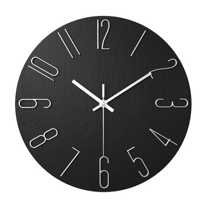 Temaro | Moderne Wanduhr für das Wohnzimmer