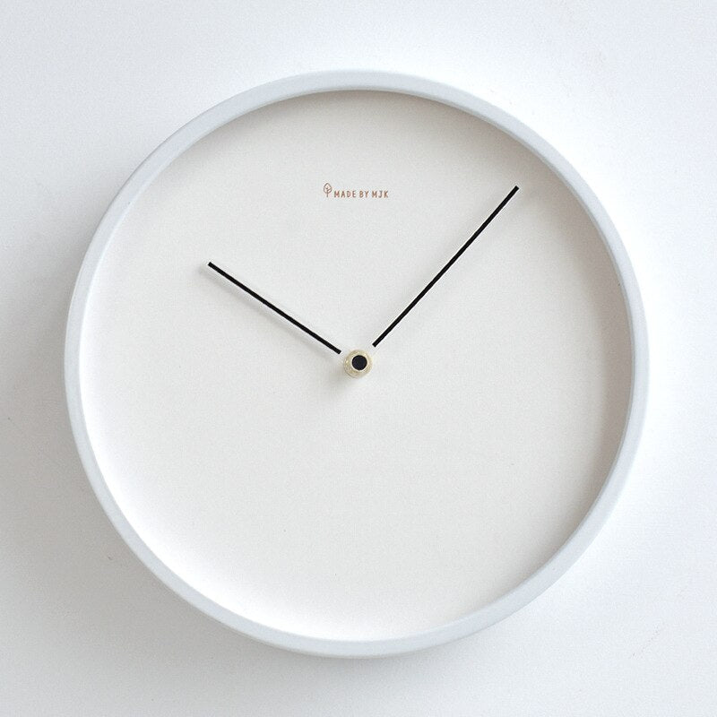 NordLign | Nordische Minimalistische Wanduhr | Skandinavisches Design & zeitlose Ästhetik für moderne Räume
