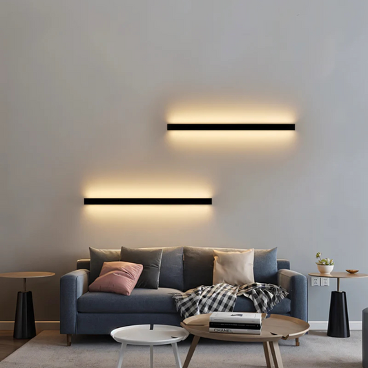 Moderne LED-Wandleuchte für Innen- und Außenbereich – wetterfest