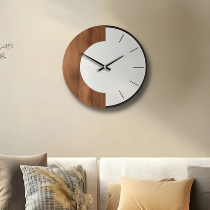Oud | Große Wanduhr aus Holz – zeitlose Eleganz fürs Ambiente