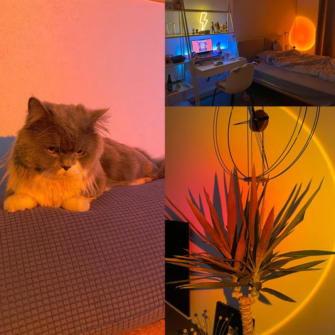 Gluvix Aurea | Goldene LED Tischlampe mit warmem Licht