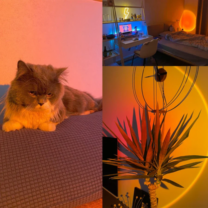 Gluvix Aurea | Goldene LED Tischlampe mit warmem Licht