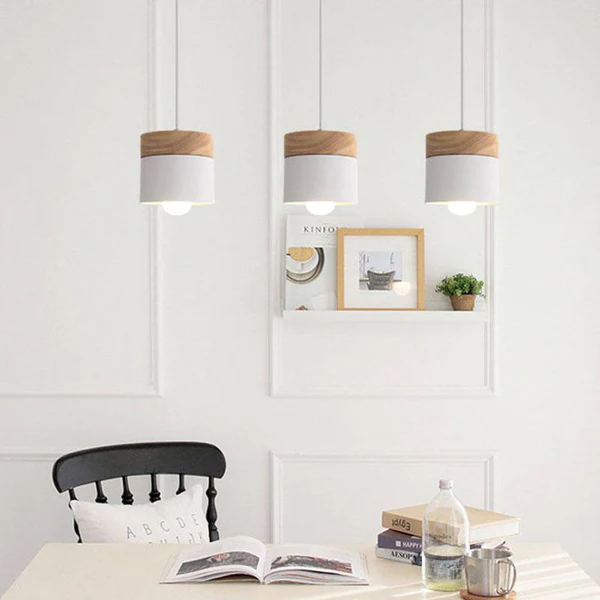 Robenya | Pendelleuchte aus Holz im skandinavischen Design