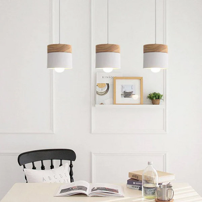 Robenya | Pendelleuchte aus Holz im skandinavischen Design