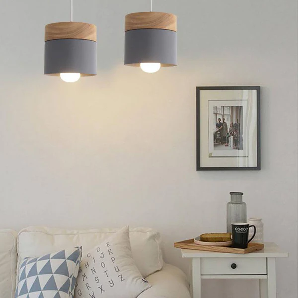 Robenya | Pendelleuchte aus Holz im skandinavischen Design