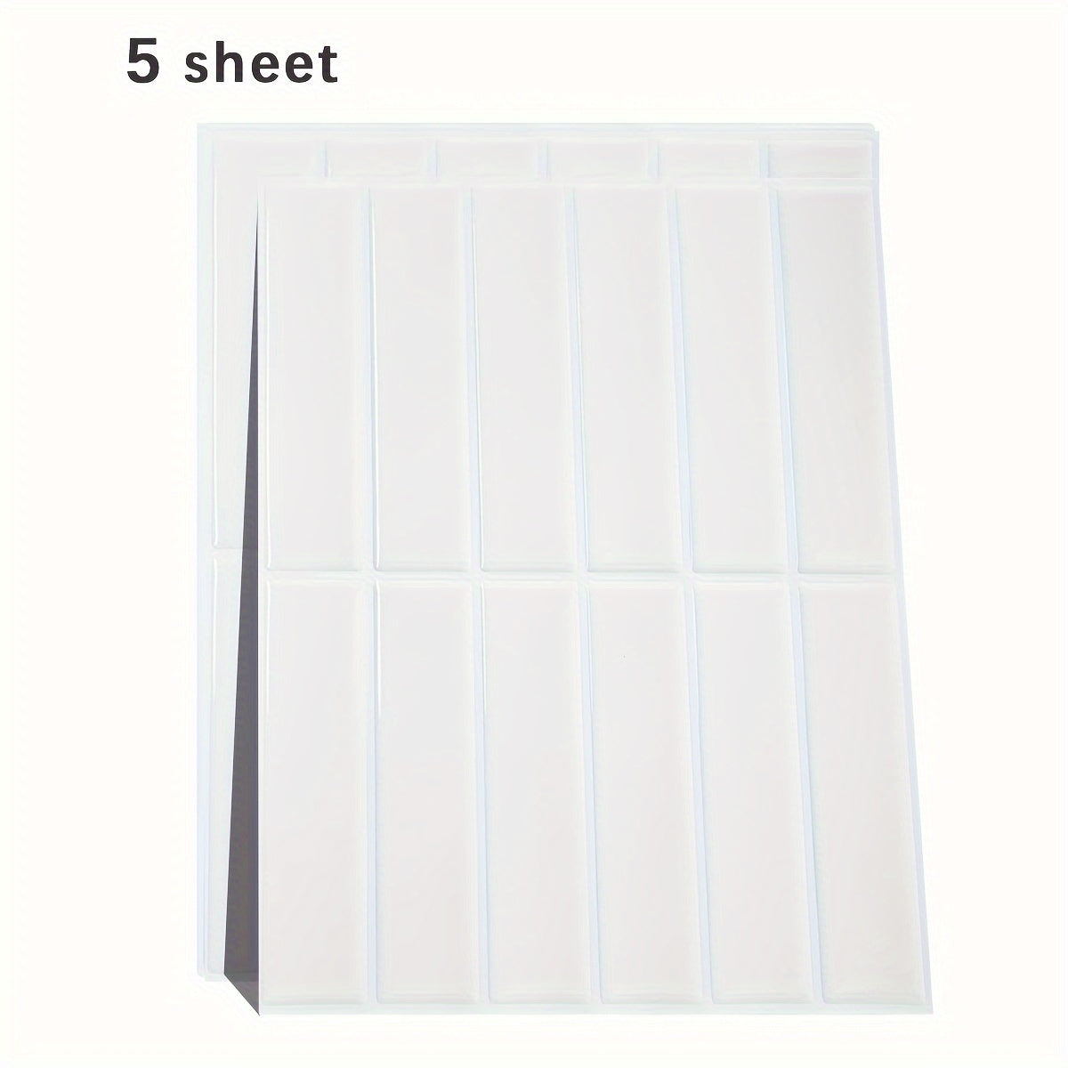 WallStyle 3D Set | Selbstklebende 3D-Wandfliesen für zeitgemäßes Interieur