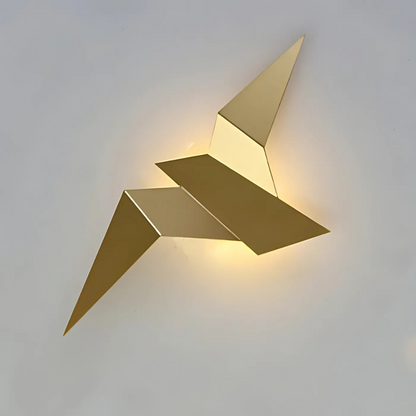 Akaru Origami | Skulpturale LED Wandleuchte im japanischen Design