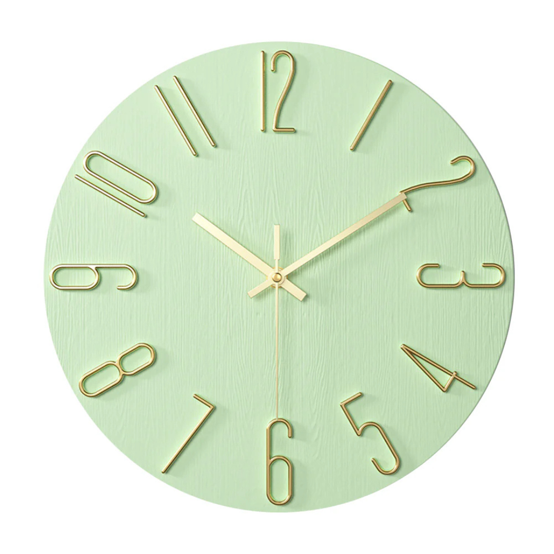 Temaro | Moderne Wanduhr für das Wohnzimmer