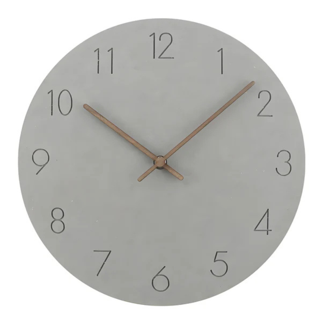 Marnua | Minimalistische Wanduhr aus Holz
