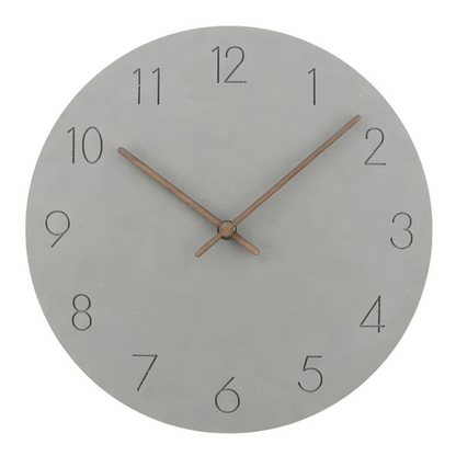 Marnua | Minimalistische Wanduhr aus Holz