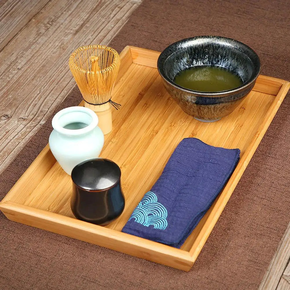 MatchaZen Bambus-Set | Traditionelles Matcha-Zubehör mit Chasen, Chashaku & Schale