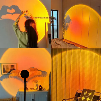 Gluvix Aurea | Goldene LED Tischlampe mit warmem Licht